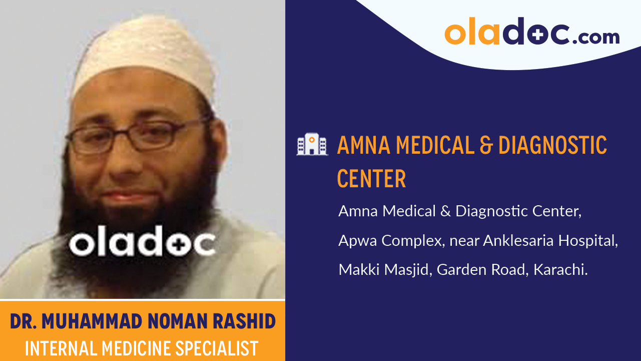 Practice location of Dr. Muhammad Noman Rashid